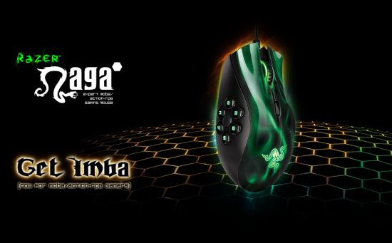 Razer Naga Hex Expert MOBA/Action-RPG Gaming Mouse