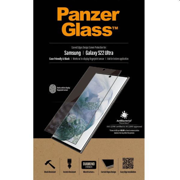 Ochranné sklo PanzerGlass Case Friendly AB pre Samsung Galaxy S22 Ultra