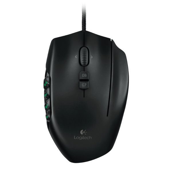 Logitech G600 MMO Gaming Mouse, black