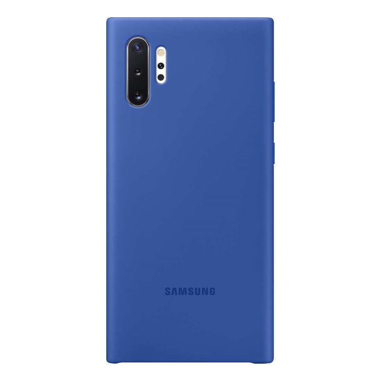 Puzdro Samsung Silicone Cover EF-PN975TLE pre Samsung Galaxy Note 10 Plus - N975F, Blue