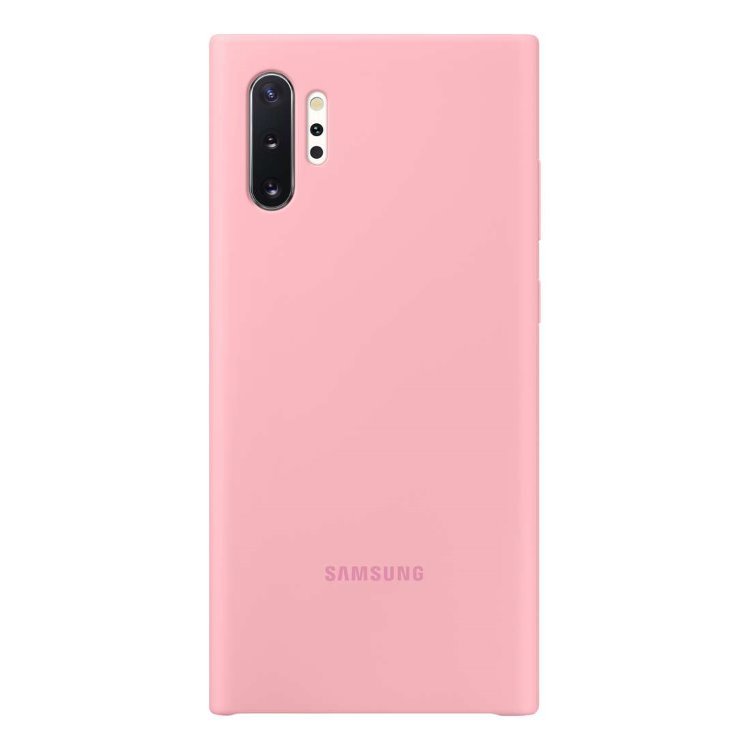 Puzdro Samsung Silicone Cover EF-PN975TPE pre Samsung Galaxy Note 10 Plus - N975F, Pink