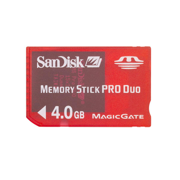 SanDisk Gaming Memory Stick PRO Duo 4GB