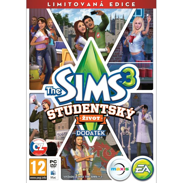 The Sims 3: Študentský život CZ (Limitovaná edícia)