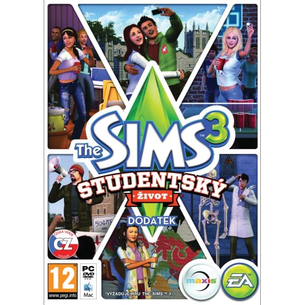 The Sims 3: Študentský život CZ