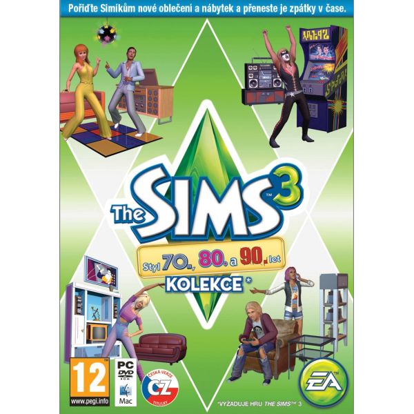The Sims 3: Štýl 70., 80. a 90. rokov CZ