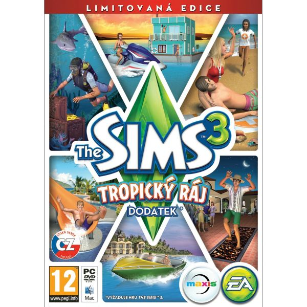 The Sims 3: Tropický raj CZ (Limitovaná edícia)