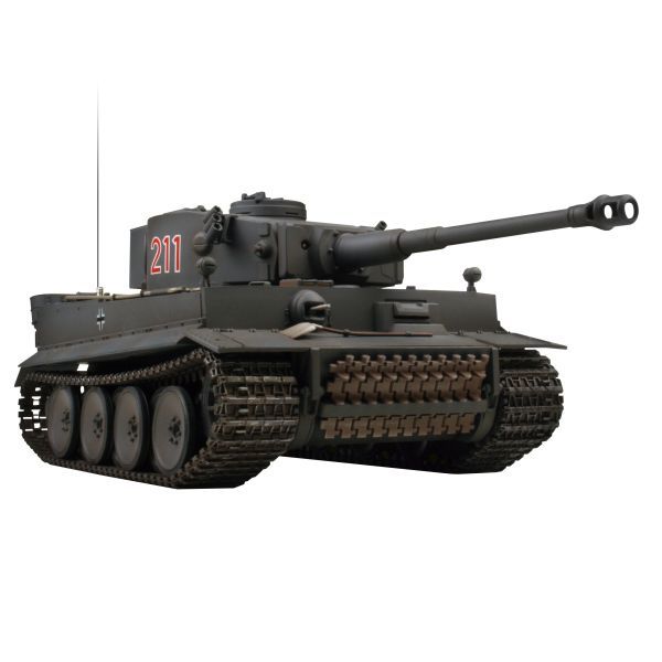 VsTank PRO Airsoft Panzer Kampfwagen VI Tiger I, dark grey (early production)