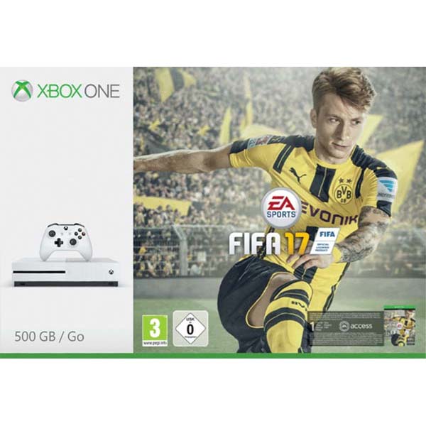 Xbox One S 500GB + FIFA 17 CZ