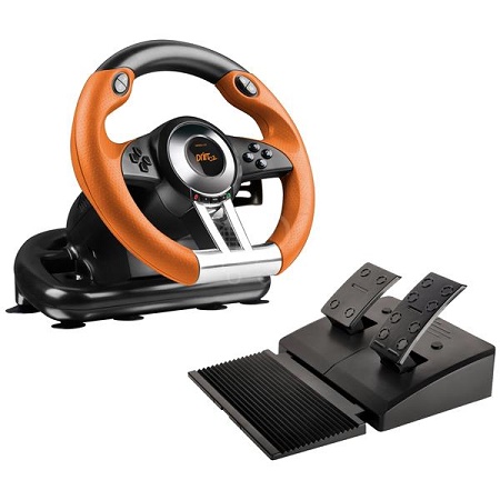 Volant Speedlink Drift O.Z. Racing Wheel pre PC, čierno-oranžový
