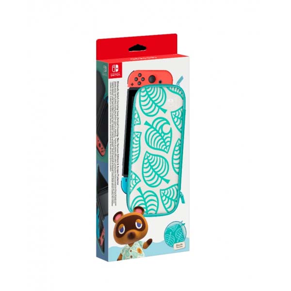 Ochranné puzdro a fólia pre konzolu Nintendo Switch (Animal Crossing Edition)