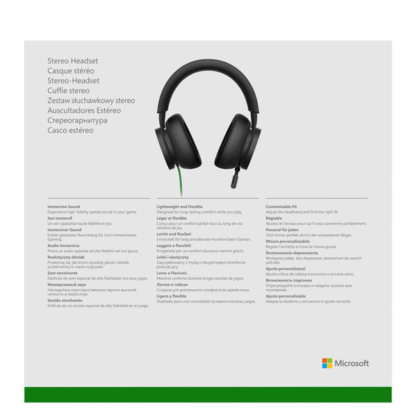 Microsoft Xbox káblové slúchadlá