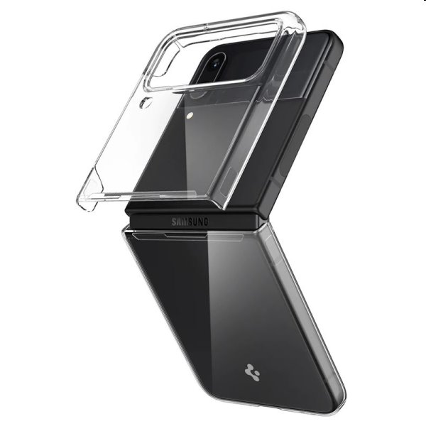 Zadný kryt Spigen AirSkin pre Samsung Galaxy Z Flip4, transparentná
