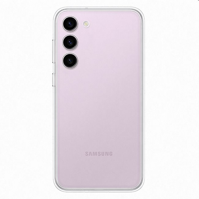 Zadný kryt Frame Cover pre Samsung Galaxy S23, biela