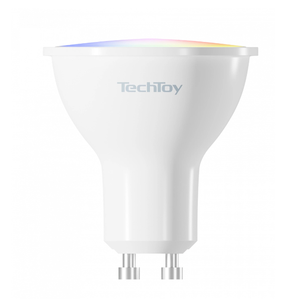 TechToy Smart žiarovka RGB 4,5W GU10, set 3 ks