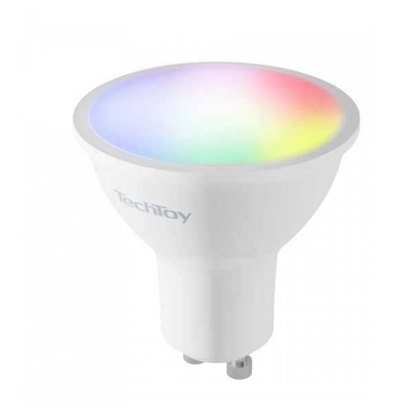 TechToy Smart žiarovka RGB 4,5W GU10, set 3 ks