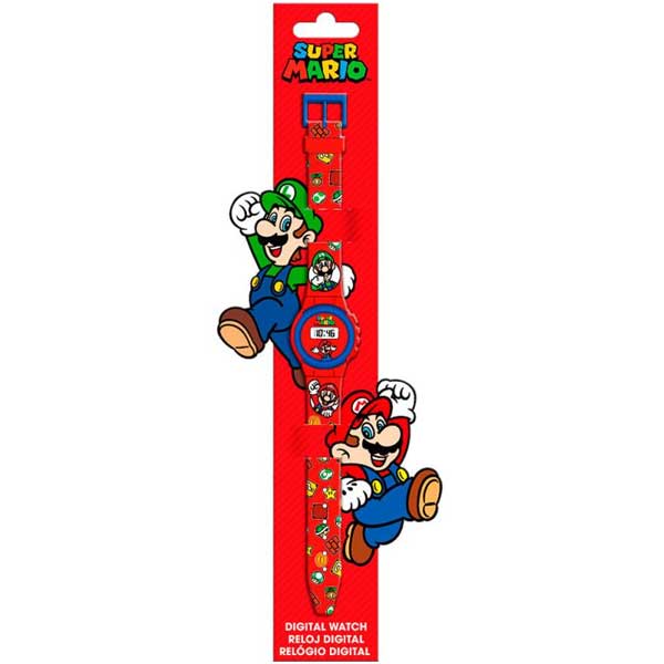 Kids Licensing detské digitálne hodinky Super Mario