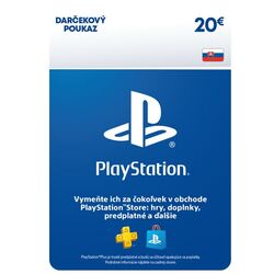 PlayStation Store - darčekový poukaz 20€