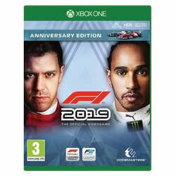 F1 2019: The Official Videogame (Anniversary Edition) [XBOX ONE] - BAZÁR (použitý tovar)