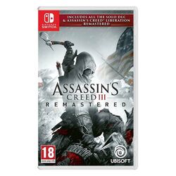 Assassin’s Creed 3 (Remastered) [NSW] - BAZÁR (použitý tovar)