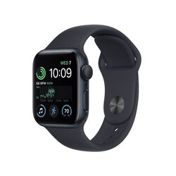 Apple Watch SE 2 GPS, 44mm, polnočná, hliníkové puzdro, Trieda A - použité, záruka 12 mesiacov