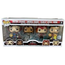 POP! 4 Pack Doctor Strange in the Multiverse of Madness (Marvel) Special Edition (Glows in The Dark)