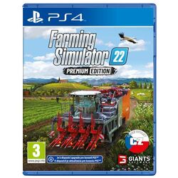 Farming Simulator 22 CZ (Premium Edition) [PS4] - BAZÁR (použitý tovar)