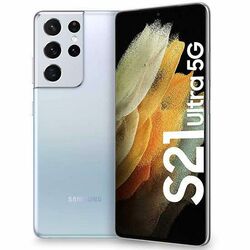 Samsung Galaxy S21 Ultra - G998B, 12/128GB, Dual SIM | Phantom Silver, Trieda C - použité, záruka 12 mesiacov