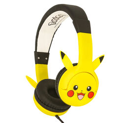Detské káblové slúchadlá OTL Technologies Pokemon Pikachu s uškami