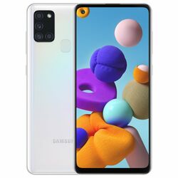 Samsung Galaxy A21s - A217F, 4/128GB, white, Trieda B – použité, záruka 12 mesiacov