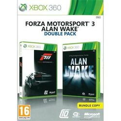 Forza Motorsport 3 CZ + Alan Wake (Double Pack) [XBOX 360] - BAZÁR (použitý tovar)