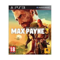 Max Payne 3-PS3 - BAZÁR (použitý tovar)