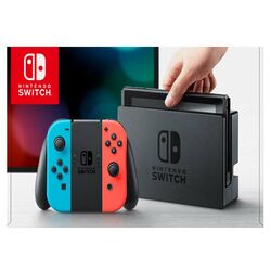 Nintendo Switch, neon - BAZÁR (použitý tovar, zmluvná záruka 12 mesiacov)
