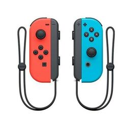 Ovládače Nintendo Joy-Con, neónovo červený / neónovo modrý