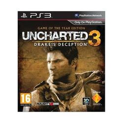 Uncharted 3: Drake’s Deception  (Game of the Year Edition)-PS3 - BAZÁR (použitý tovar)