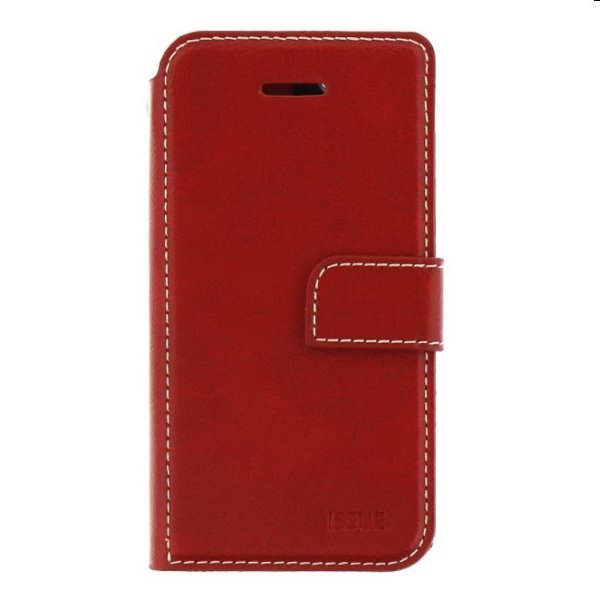 Diarové puzdro Molan pre Xiaomi Redmi 10, červené