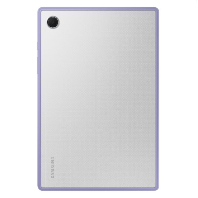 Puzdro Clear Edge Cover pre Samsung Galaxy Tab A8 10,5 (2021), fialová