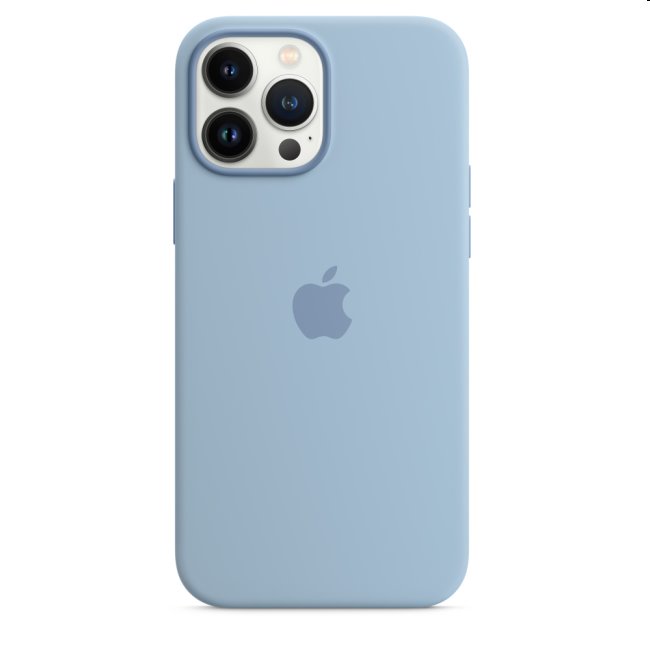 Apple iPhone 13 Pro Max Silicone Case with MagSafe, blue fog