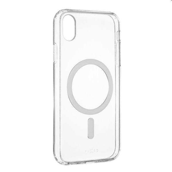 Zadný kryt FIXED MagPure pre Apple iPhone XR s MagSafe, transparetntná
