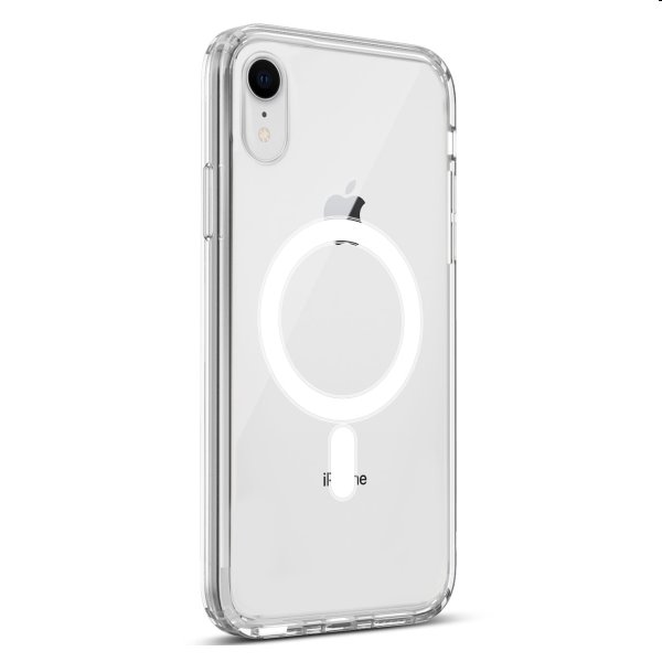 Zadný kryt ER Case Ice Snap s MagSafe pre Apple iPhone XR, transparentná