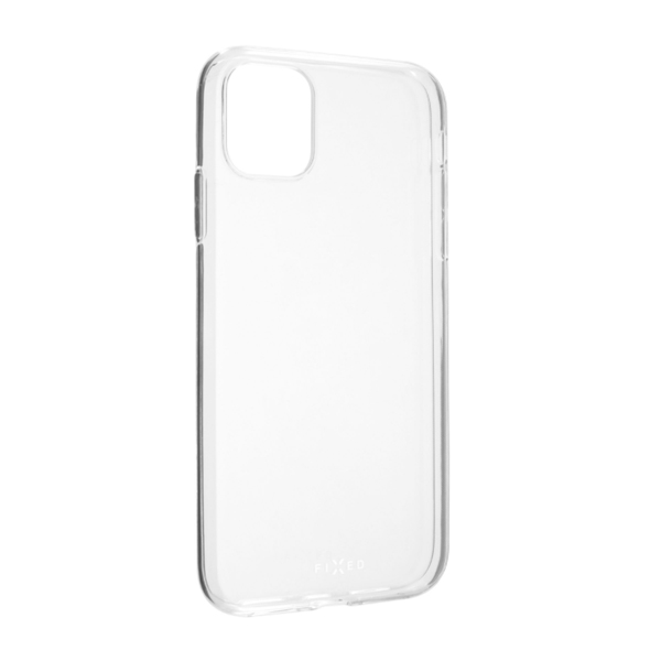 Ultratenký gélový zadný kryt FIXED TPU Skin pre Apple iPhone X/XS, 0,6 mm, transparentná