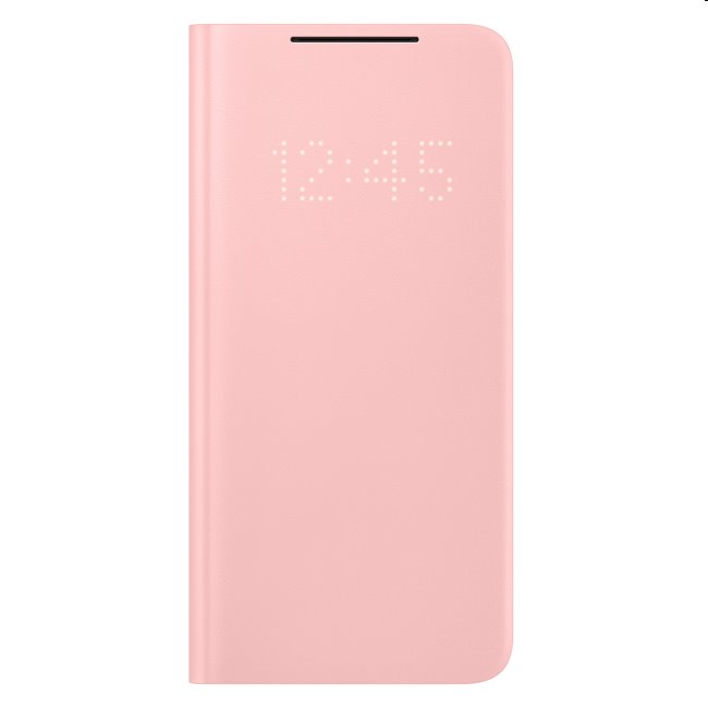 Samsung LED View Cover S21 Plus, pink - OPENBOX (Rozbalený tovar s plnou zárukou)