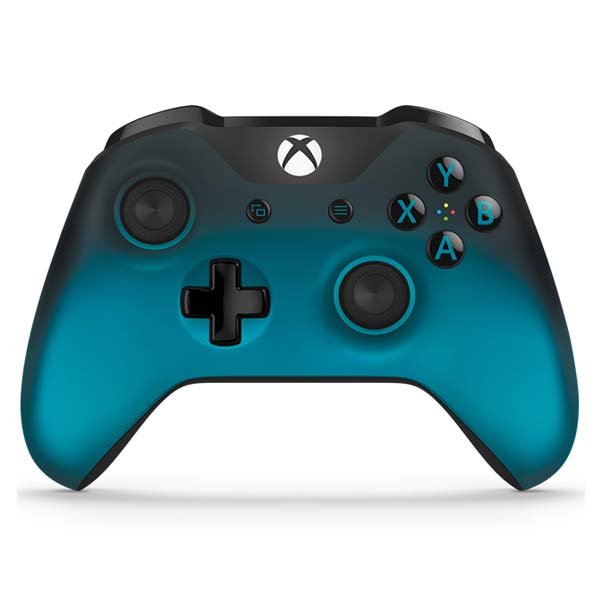Microsoft Xbox One S Wireless Controller, Ocean Shadow (Special Edition)