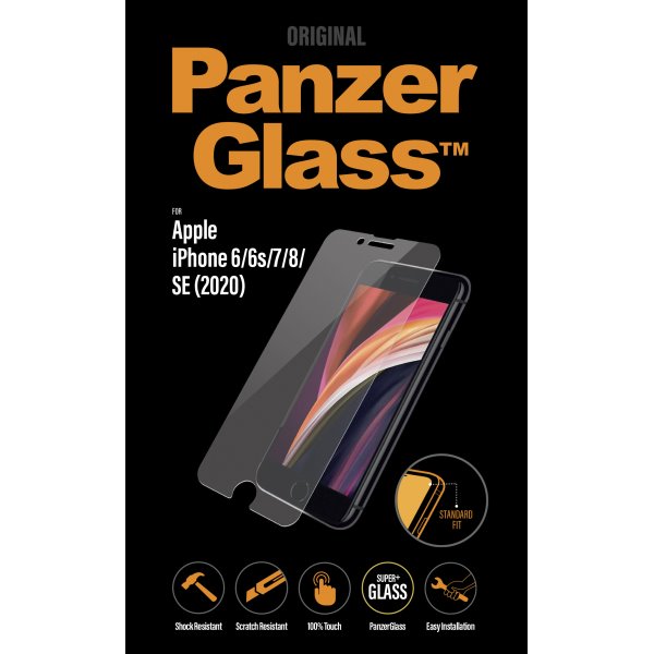 PanzerGlass Standard Fit Apple iPhone SE, 8, 7, 6s, 6 SE 22