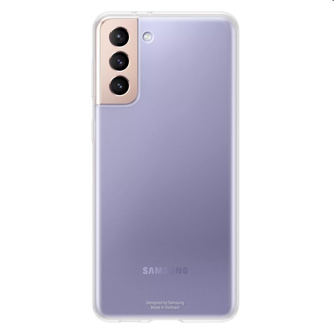 Zadný kryt Clear Cover pre Samsung Galaxy S21 Plus - G996B, transparentná (EF-QG996T)