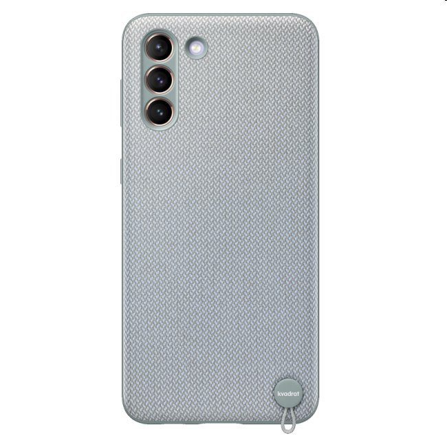 Zadný kryt Kvadrat Cover pre Samsung Galaxy S21 Plus, zeleno-šedá