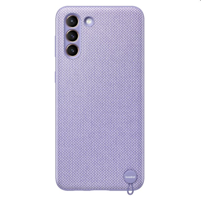 Zadný kryt Kvadrat Cover pre Samsung Galaxy S21 Plus, fialová
