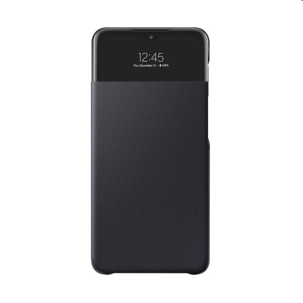 Puzdro S View Cover pre Samsung Galaxy A32 5G - A326B, black (EF-EA326PB)
