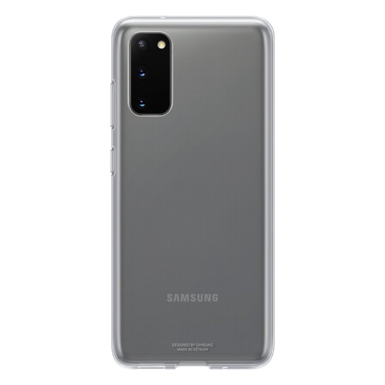 Puzdro Samsung Clear Cover EF-QG980TTE pre Samsung Galaxy S20 - G980F, Transparent