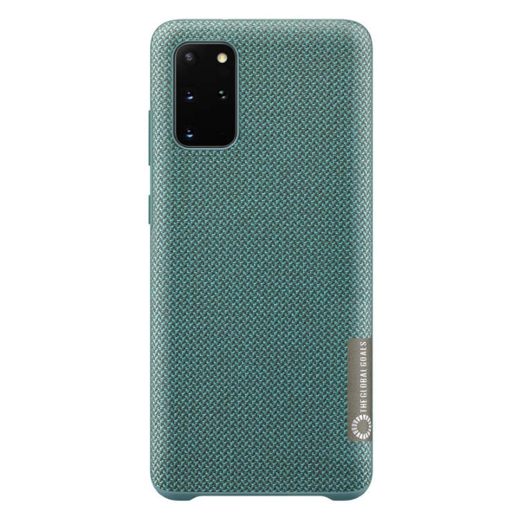 Puzdro Kvadrat Cover pre Samsung Galaxy S20 Plus, green