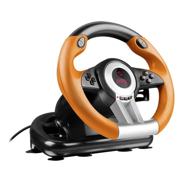 Volant Speedlink Drift O.Z. Racing Wheel pre PC, čierno-oranžový